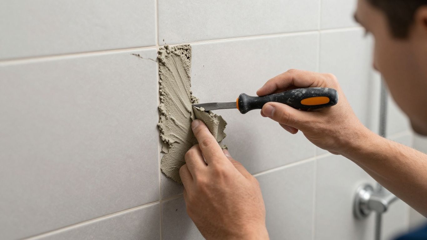 Professional bathroom tile installation