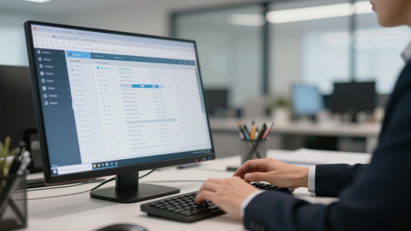 Anthem Blue Cross broker portal interface on a computer screen.