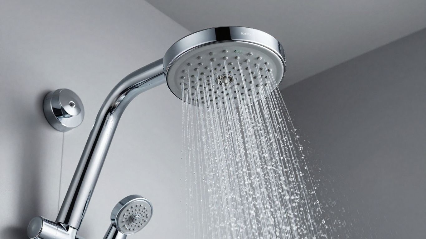 American Standard Spectra shower head and handheld combo