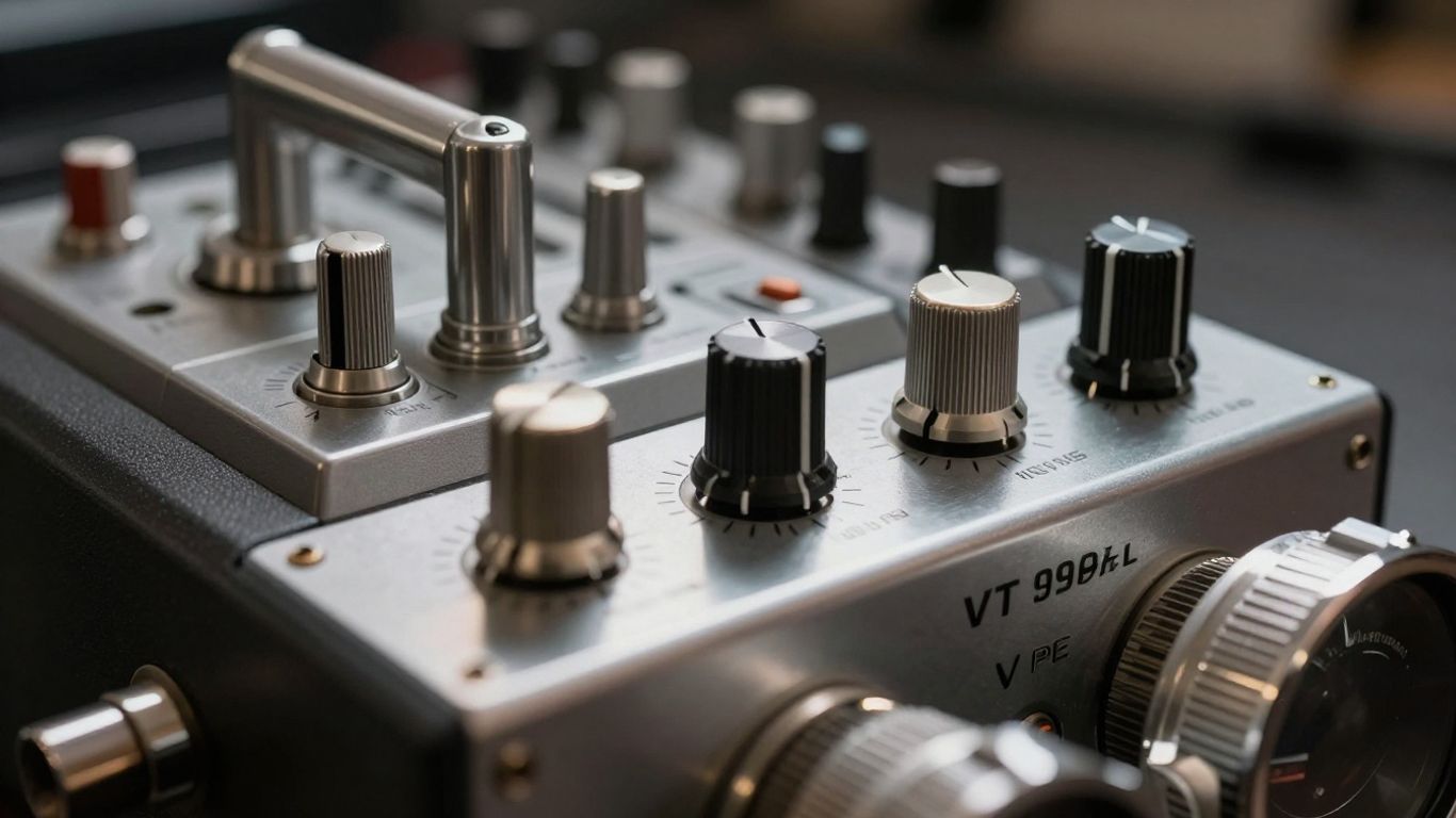 Vintage Tools VT N95 PE equalizer close-up