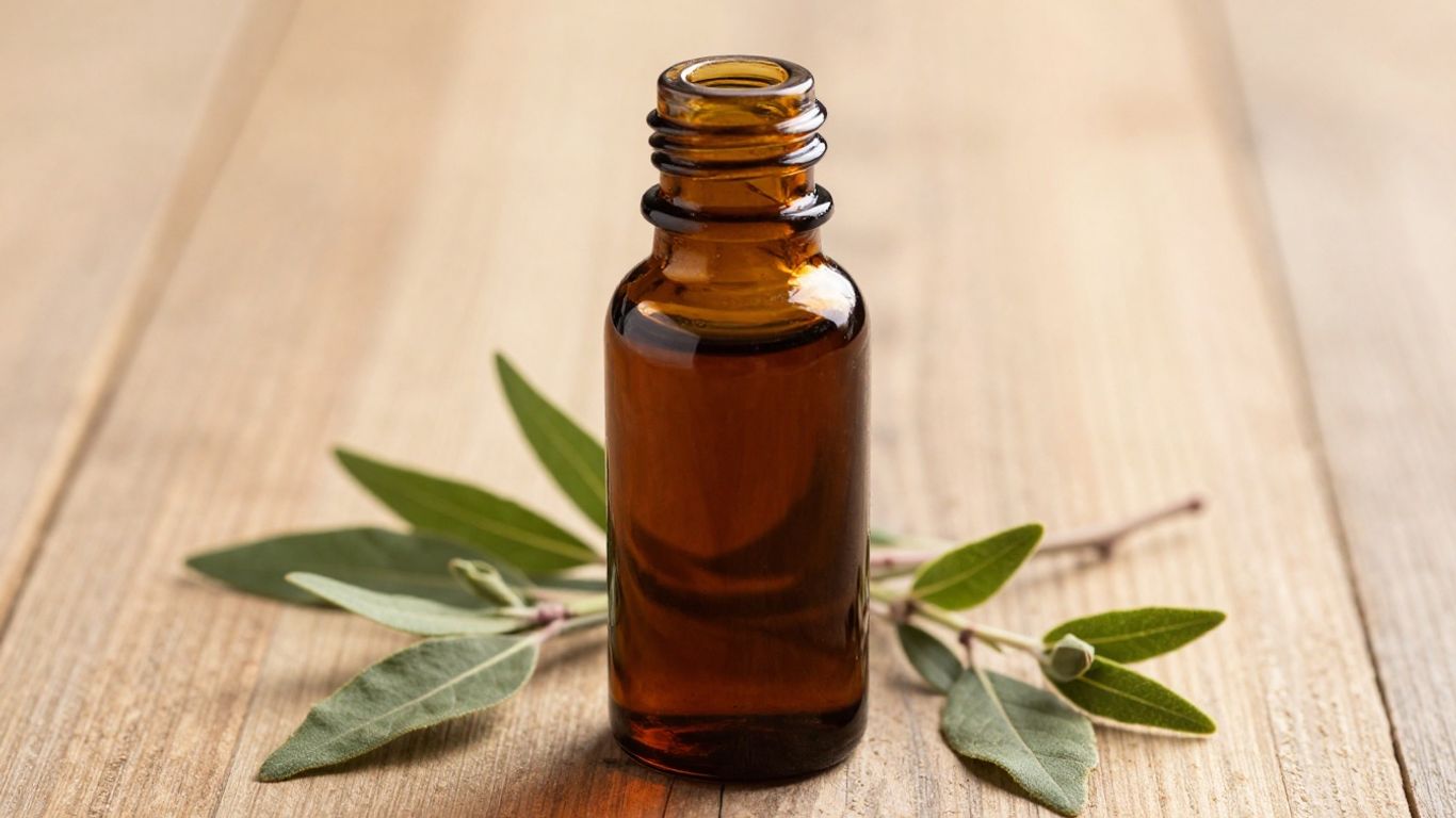 How to Import Patchouli Oil to USA / Europe / Middle East 2 Patchouli oil bottle with leaves on wooden surface.