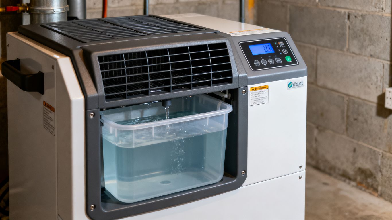Removing excess room humidity