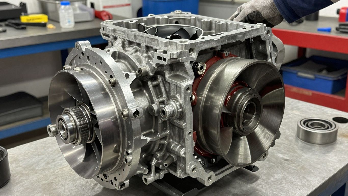 Torque converter and transmission parts