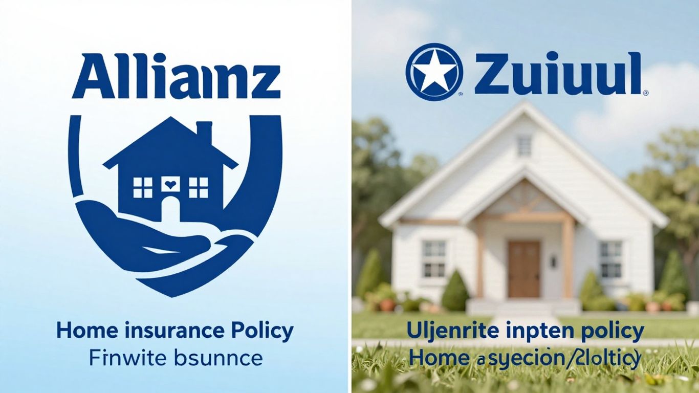 Comparativa de seguros de hogar Allianz vs Zurich.