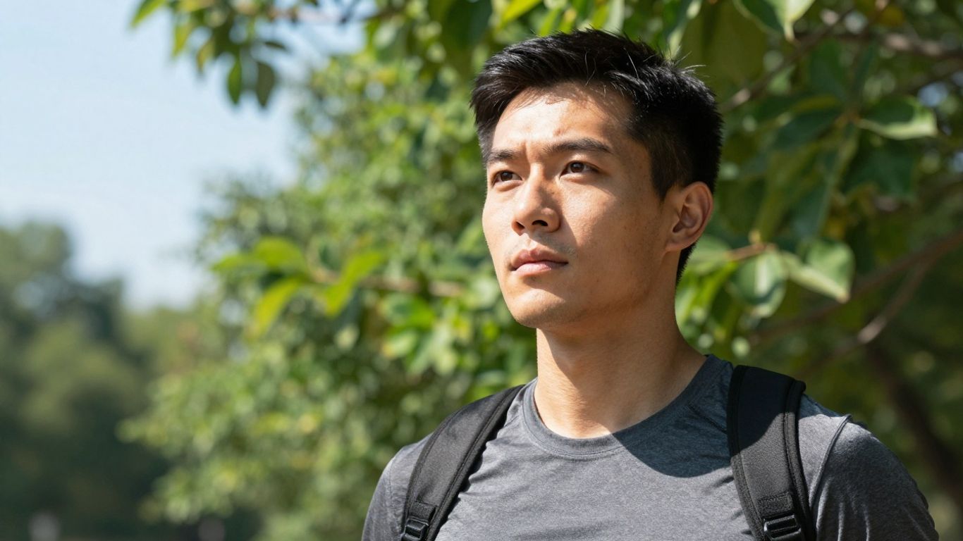 Man prioritizing health and fitness for a stronger life.
