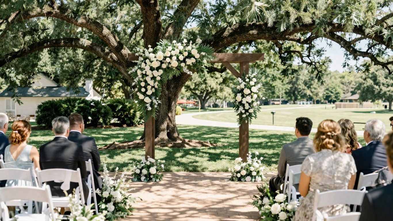 Charming micro wedding venue in Addison, TX.