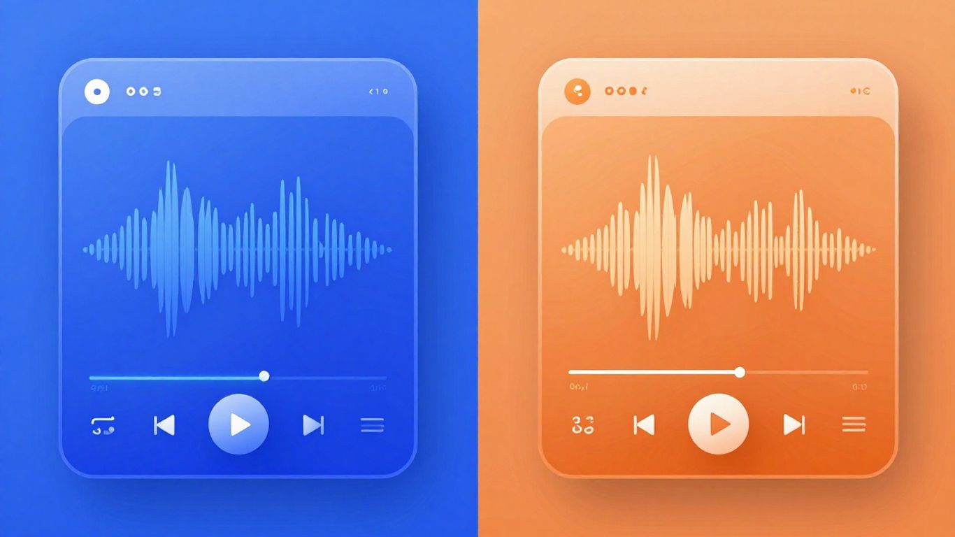 AI music generators comparison visual