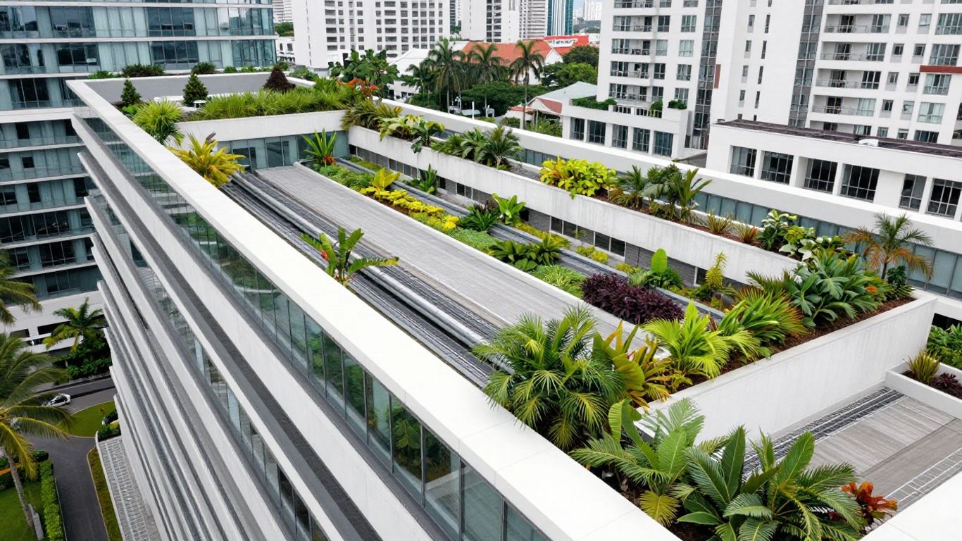 Tropical roof design resilience