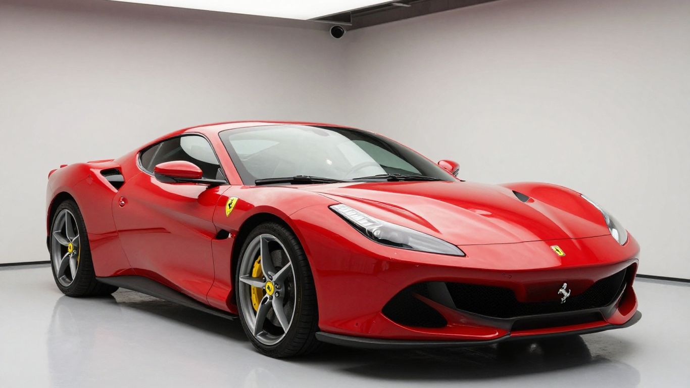 Ferrari Portofino engine and exterior detail
