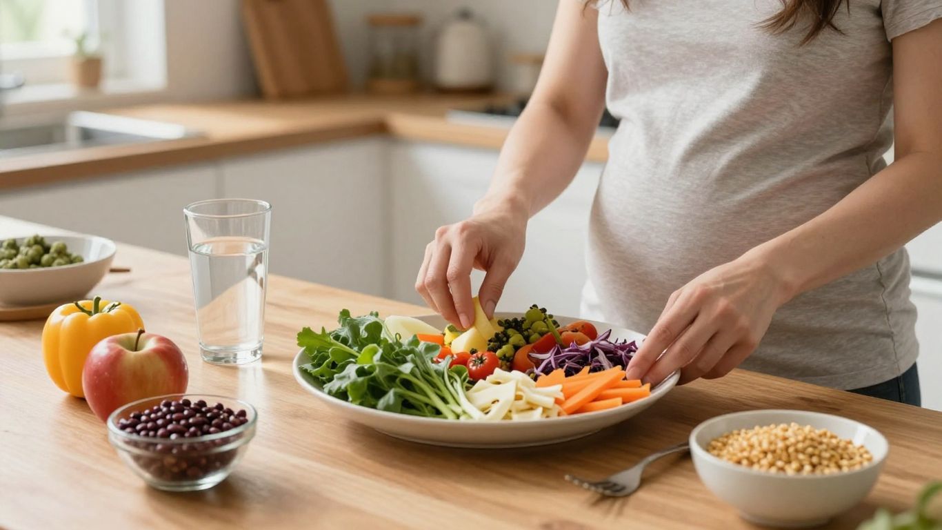 Alimentación saludable para el segundo trimestre