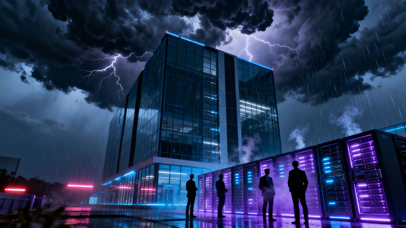 Shadow over data centre expansion and tech valuations.