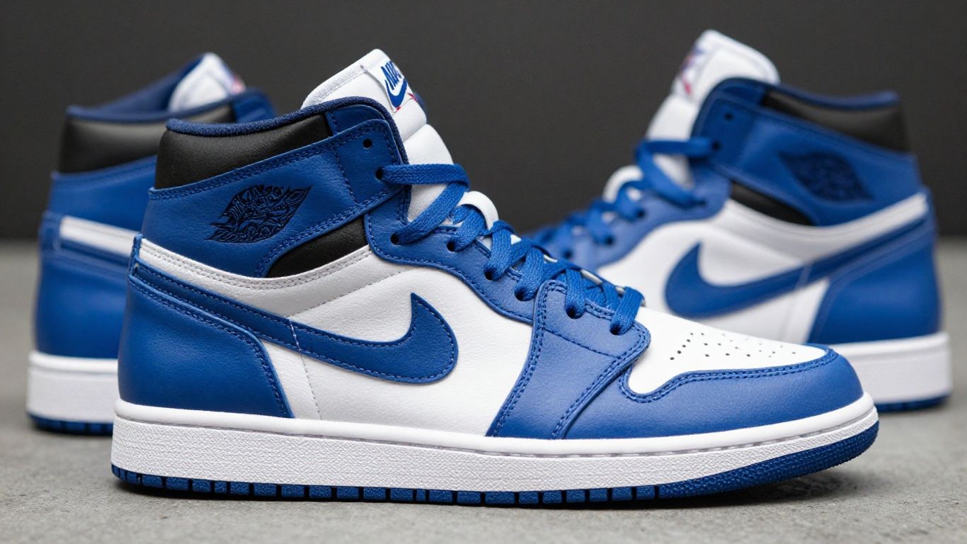 Noi modele Jordan 1 Blue pe piața din România.