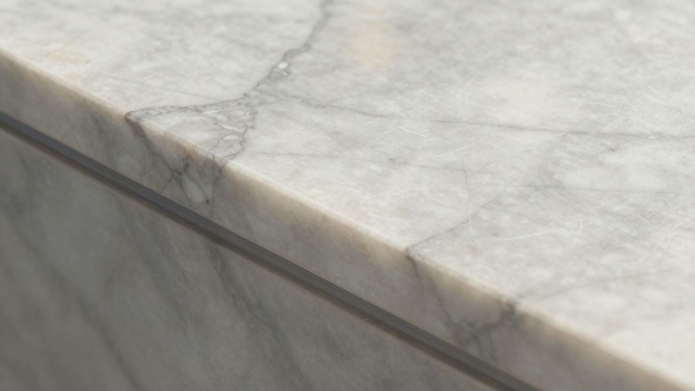 Honed marble texture sketch with subtle veining.