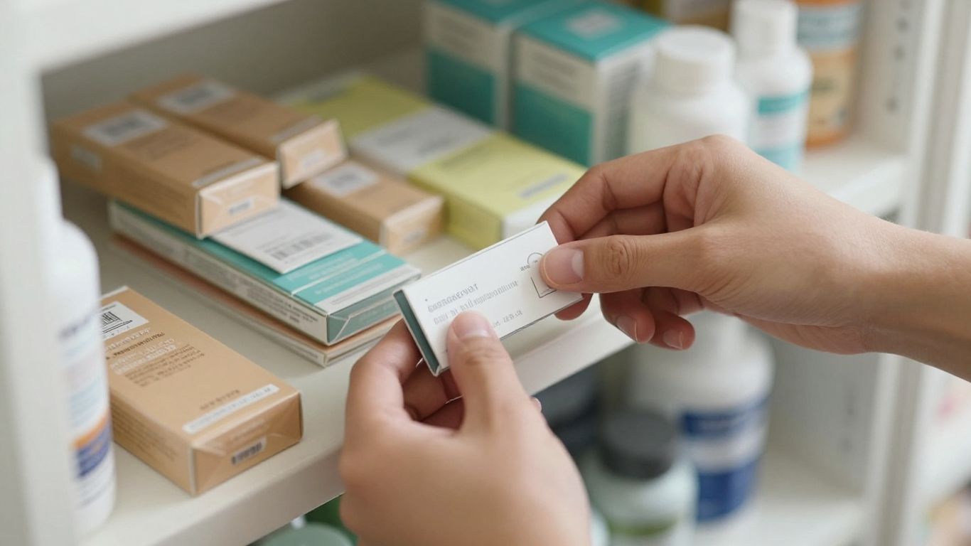 Hands arranging products on a shelf for Amazon launch.