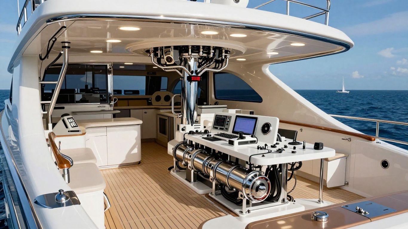 Engine room view and performance monitoring