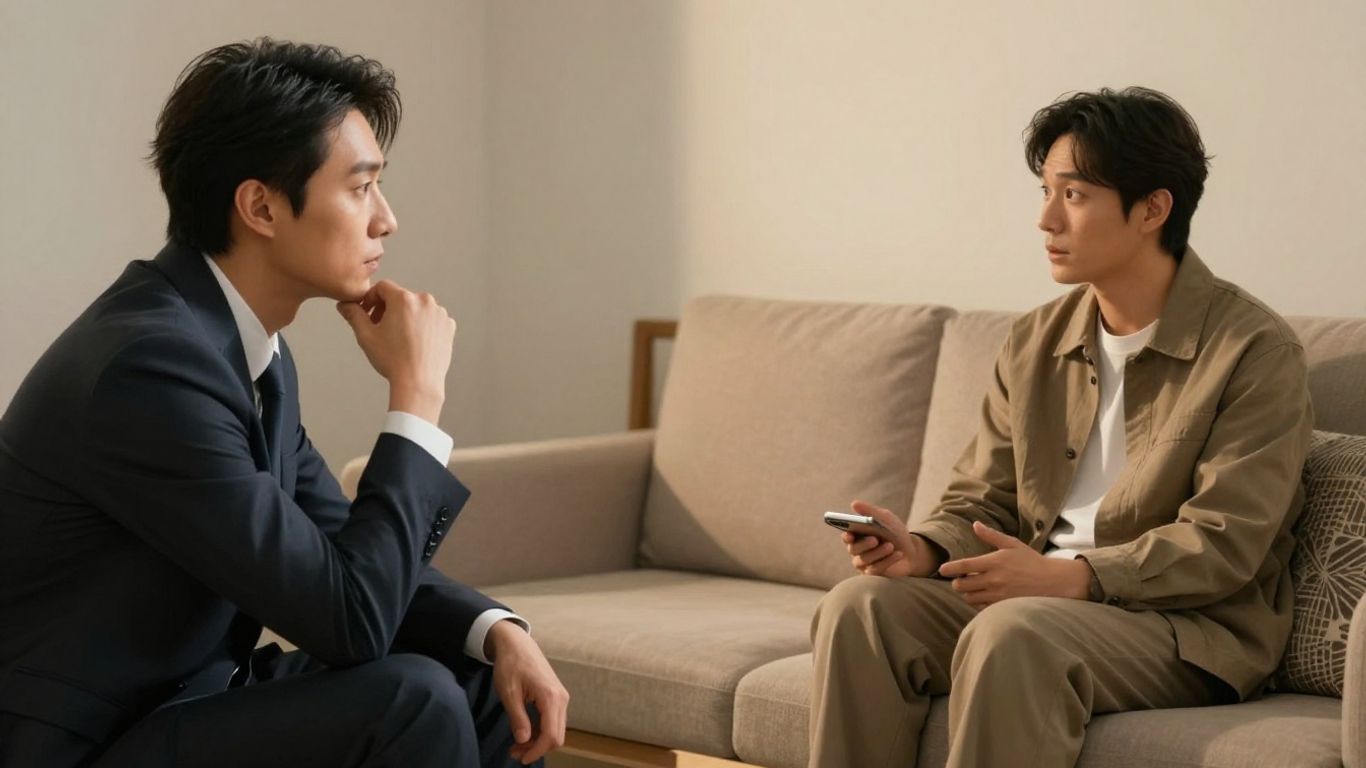 Psychiatrist and therapist collaborating for mental well-being.
