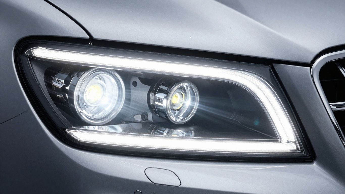 Modern LED headlight upgrade for cars