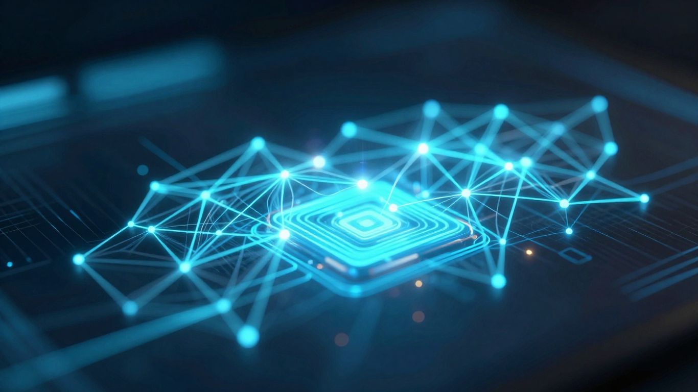Interface IA avancée avec réseaux neuronaux lumineux