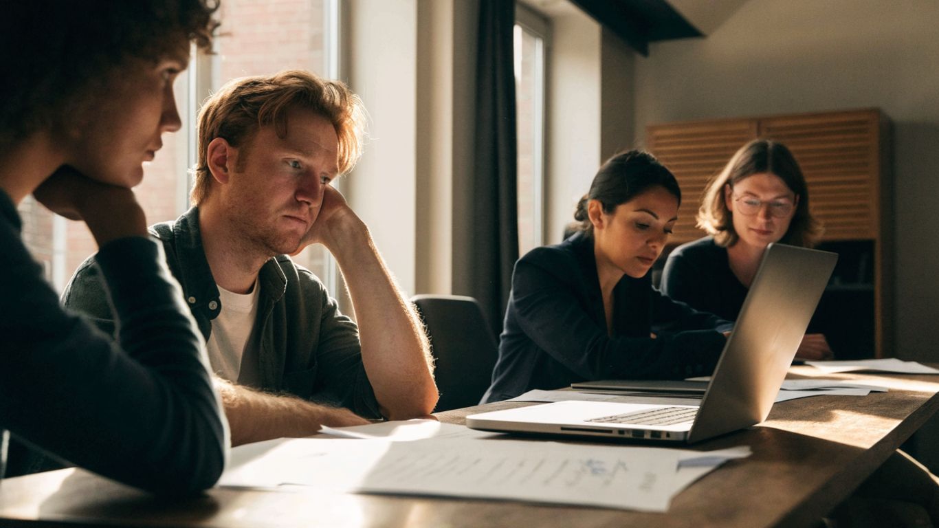 Revenue leaders reviewing a shared sales plan