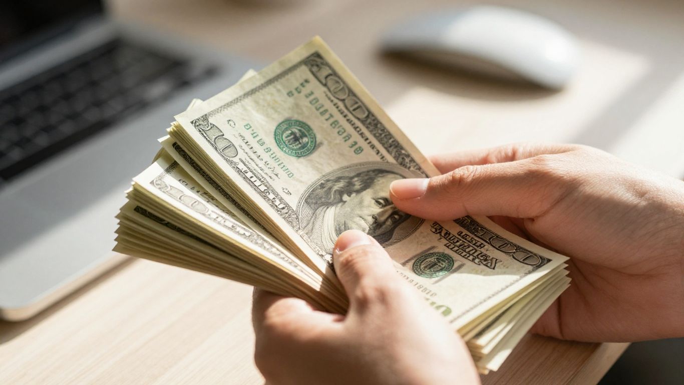 Herbalife distributor earnings with cash.