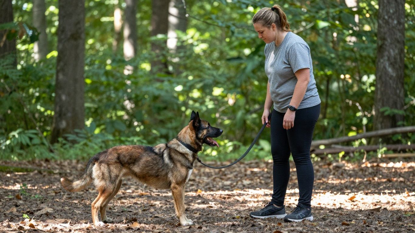Dog training in Ooltewah, TN with handler