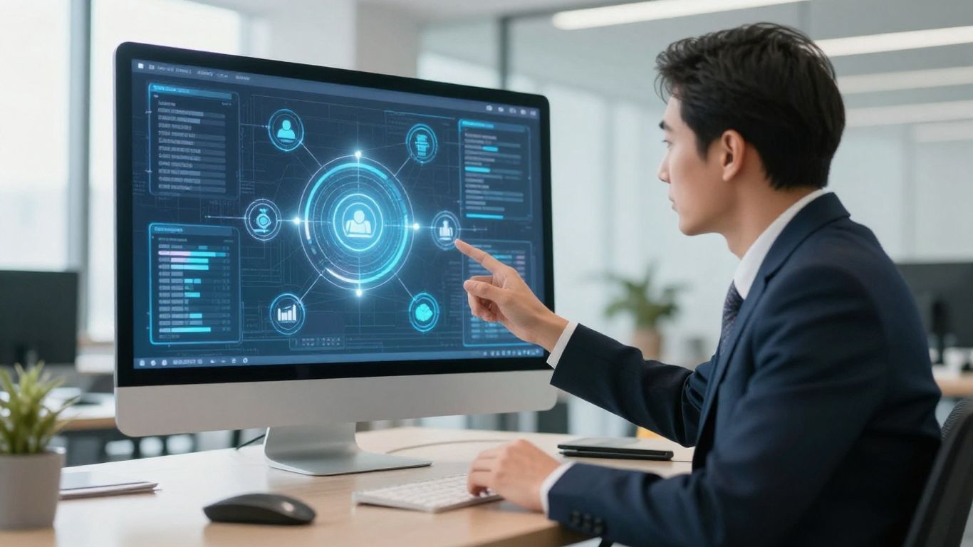 AI consultant advising a small business in Australia.