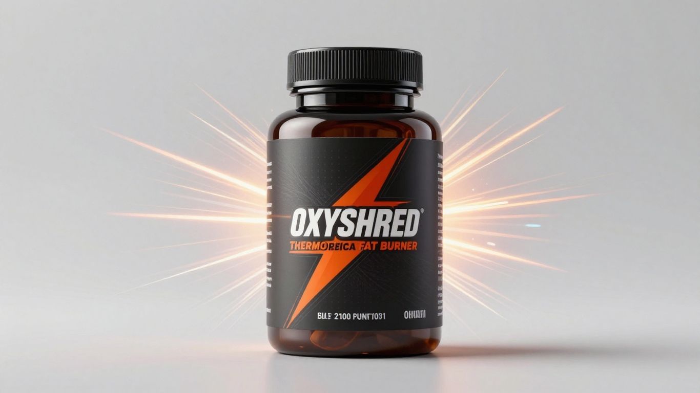 OxyShred Thermogenic Fat Burner product packaging.