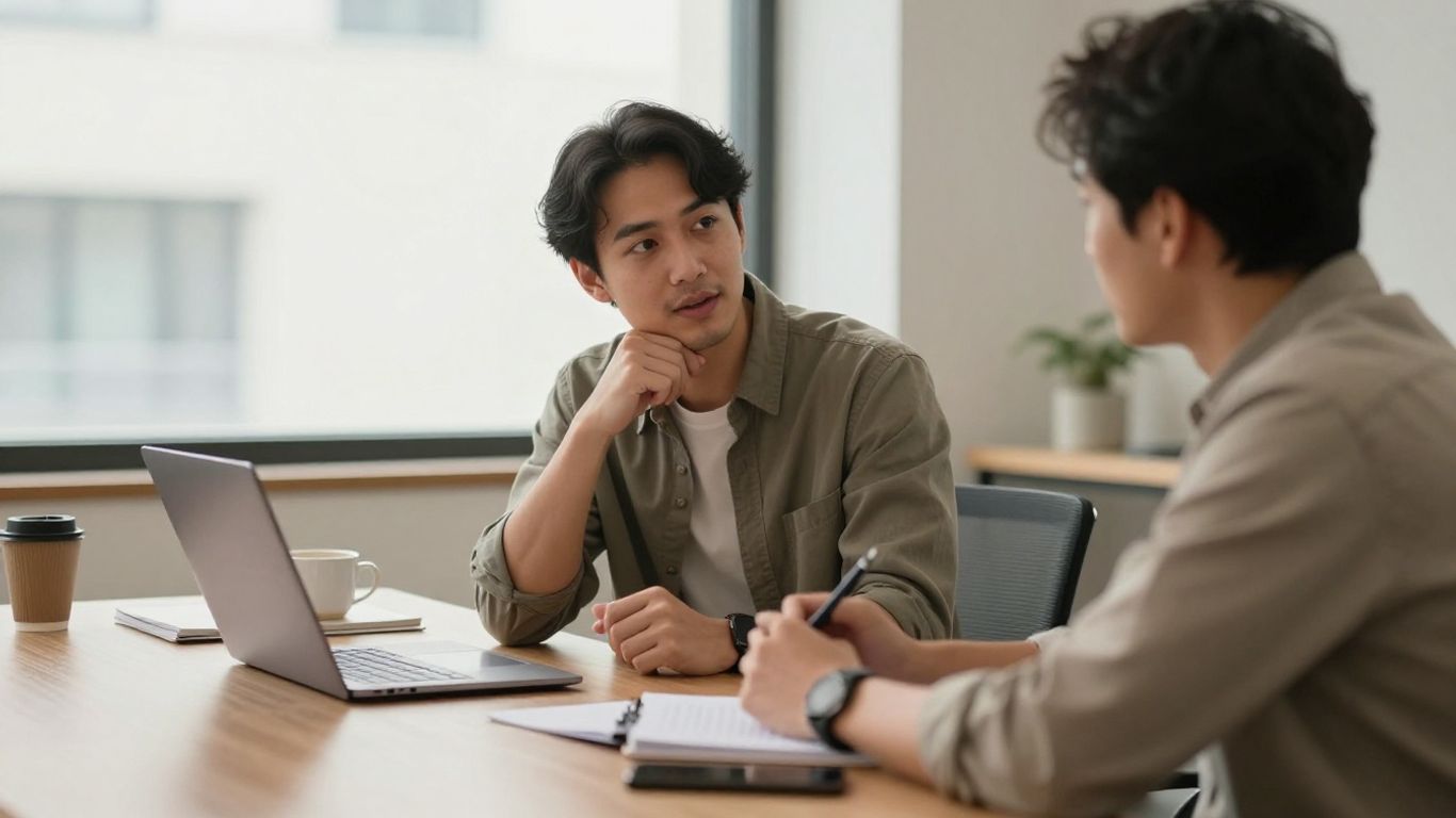 Executive and founder planning revenue priorities