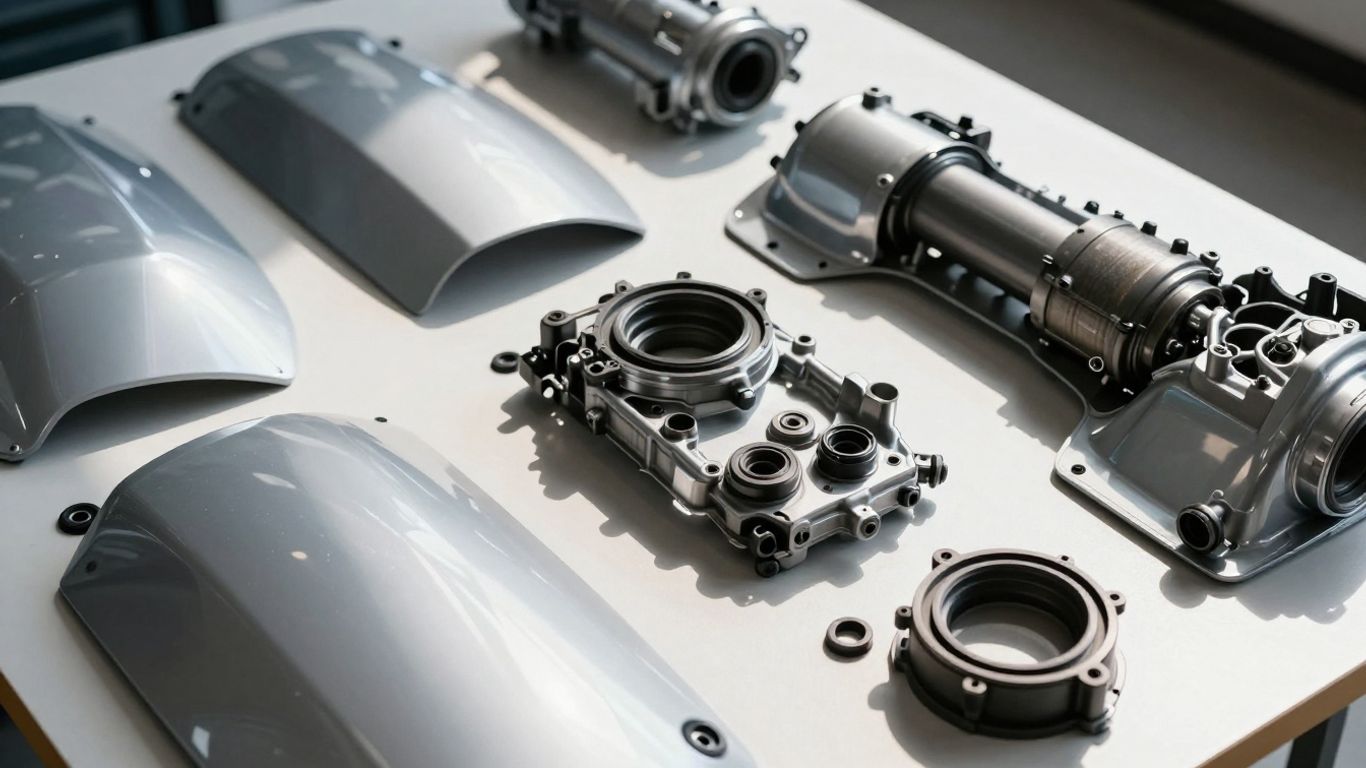 BYD car parts arranged for savings