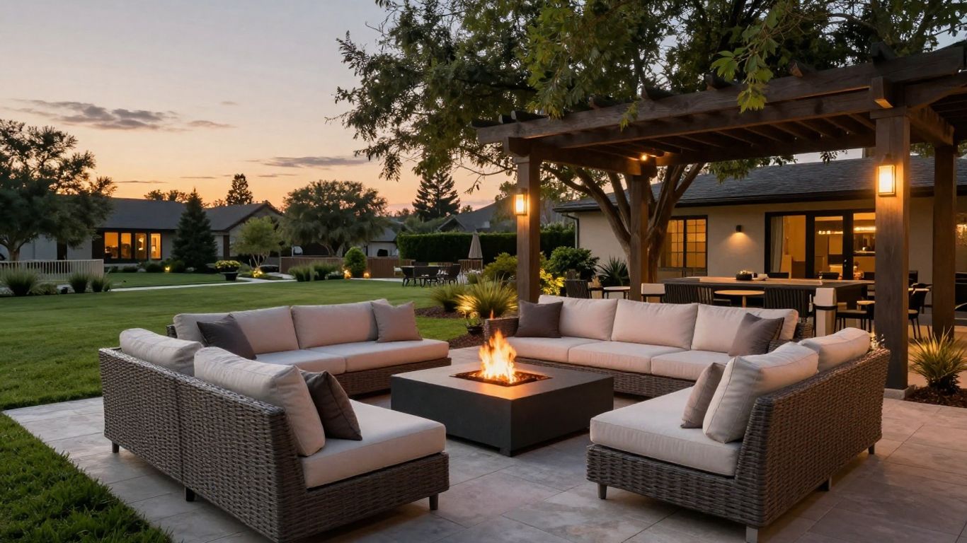 outdoor furniture airbnb patio