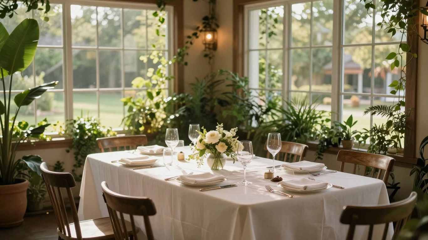 Intimate event venue in Addison, TX with elegant decor.