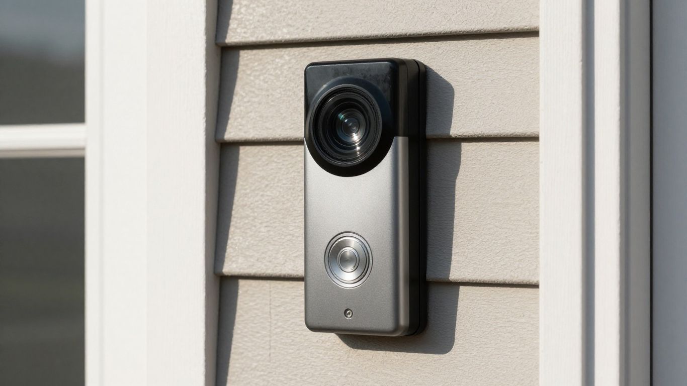 Ring Video Doorbell 4 on a house exterior
