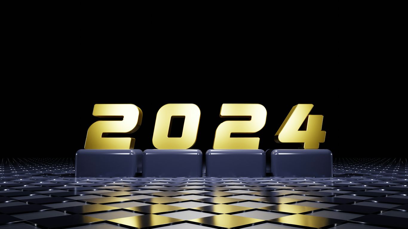 a number that is sitting in the middle of a floor