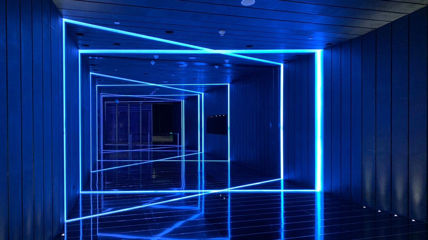 LED commercial fixtures displayed for export