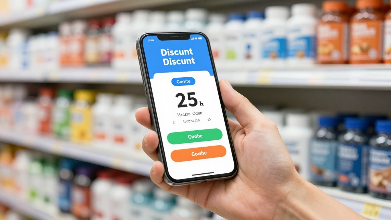 Discount code on phone for SARMs savings
