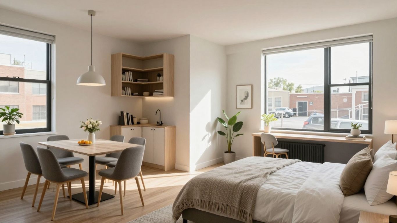 downtown vs suburban airbnb furnishing