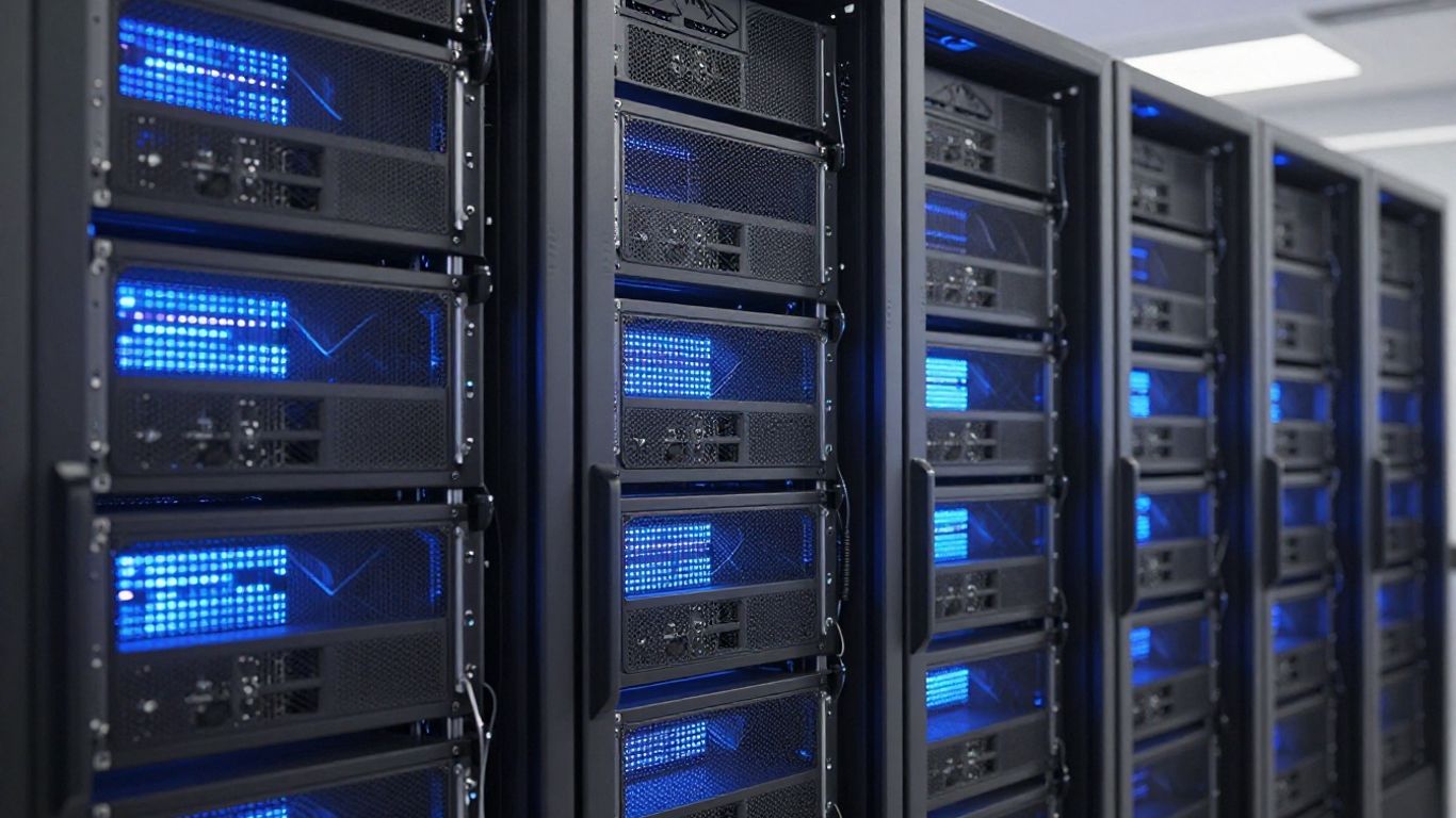 Amazon TACOS framework with servers and digital patterns.