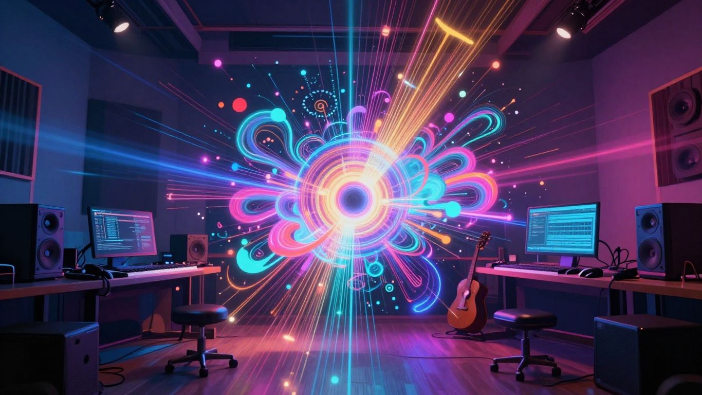 AI music video production workflow