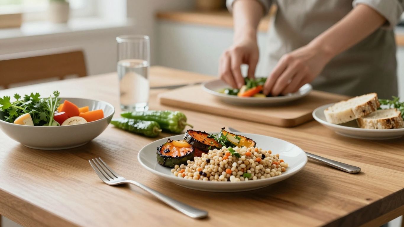 Repas équilibré et habitudes durables