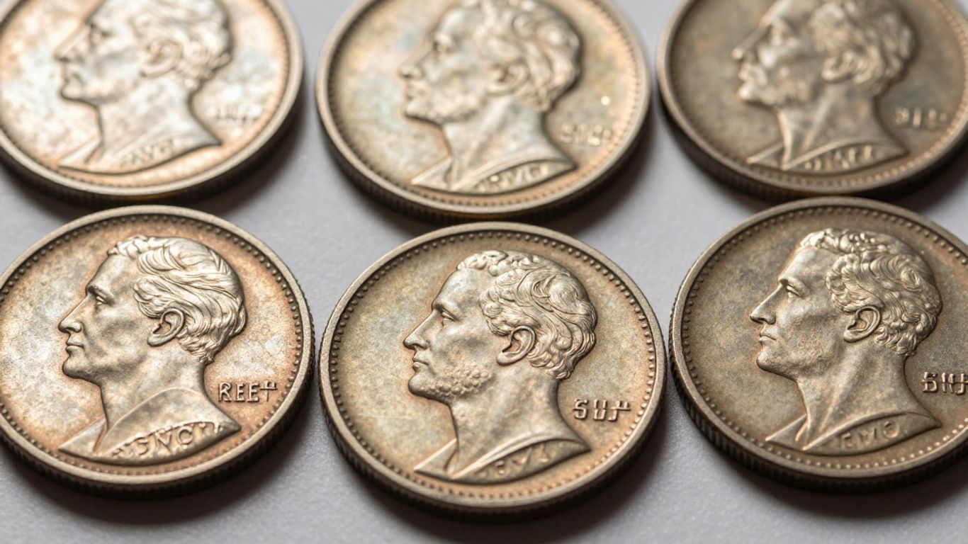 Hobo nickels with detailed carvings