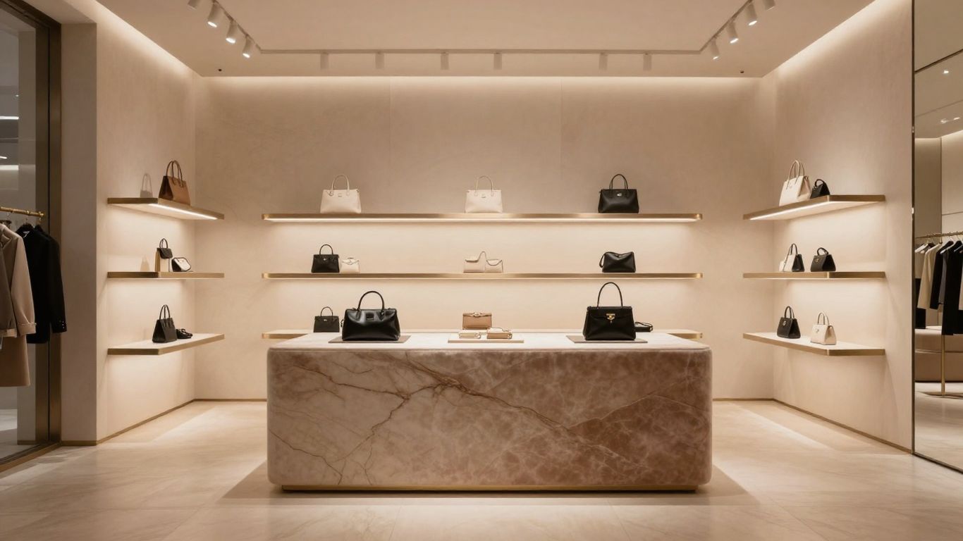 Luxury retail and lifestyle brand branding photo