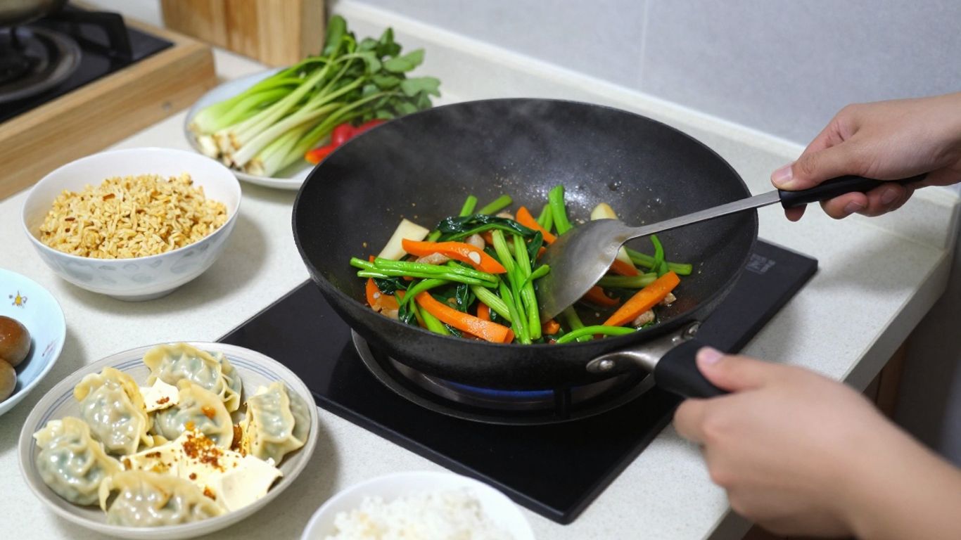 Simple Chinese dishes ready for a weeknight meal
