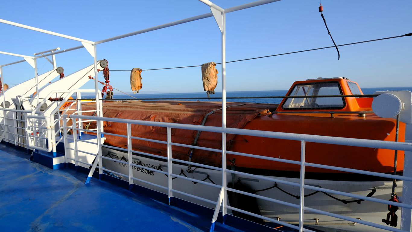 Saildrone maritime surveillance vehicle in ocean