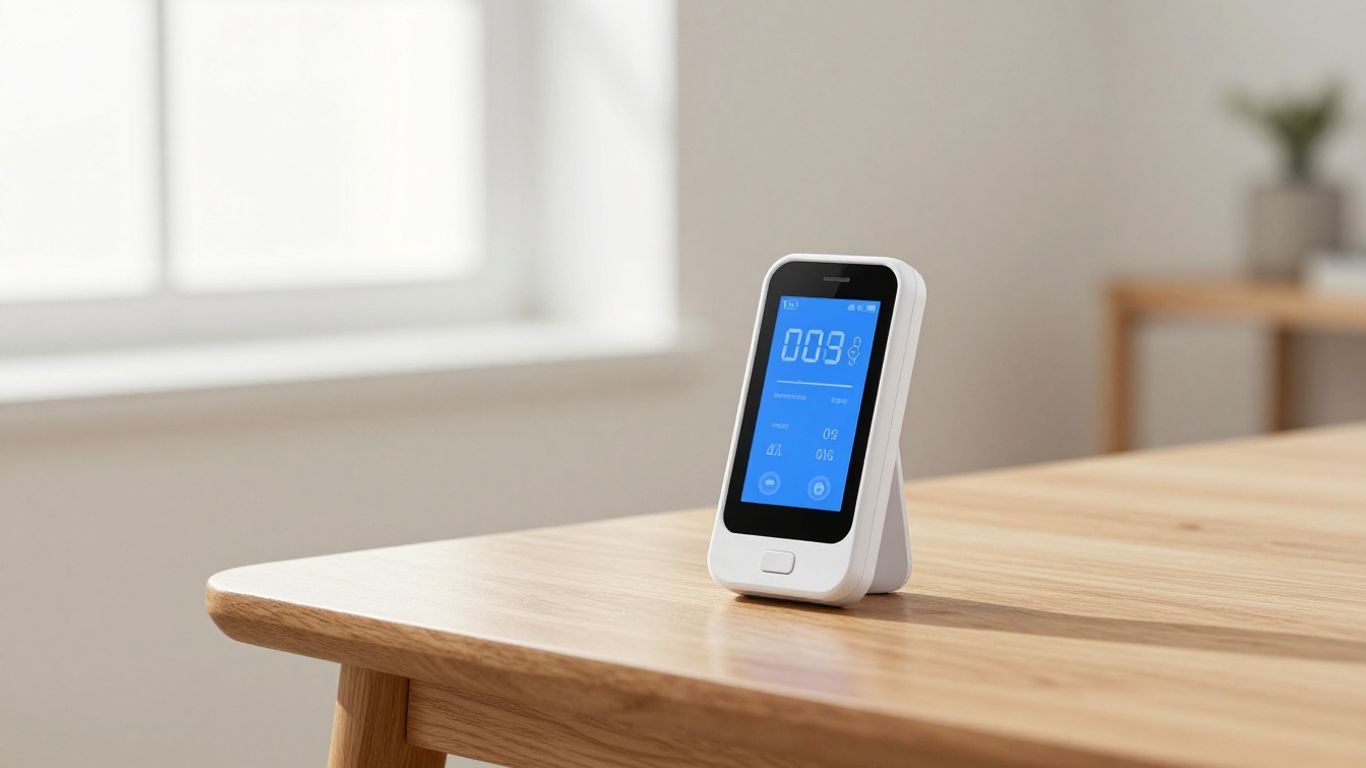 Testing air quality at home