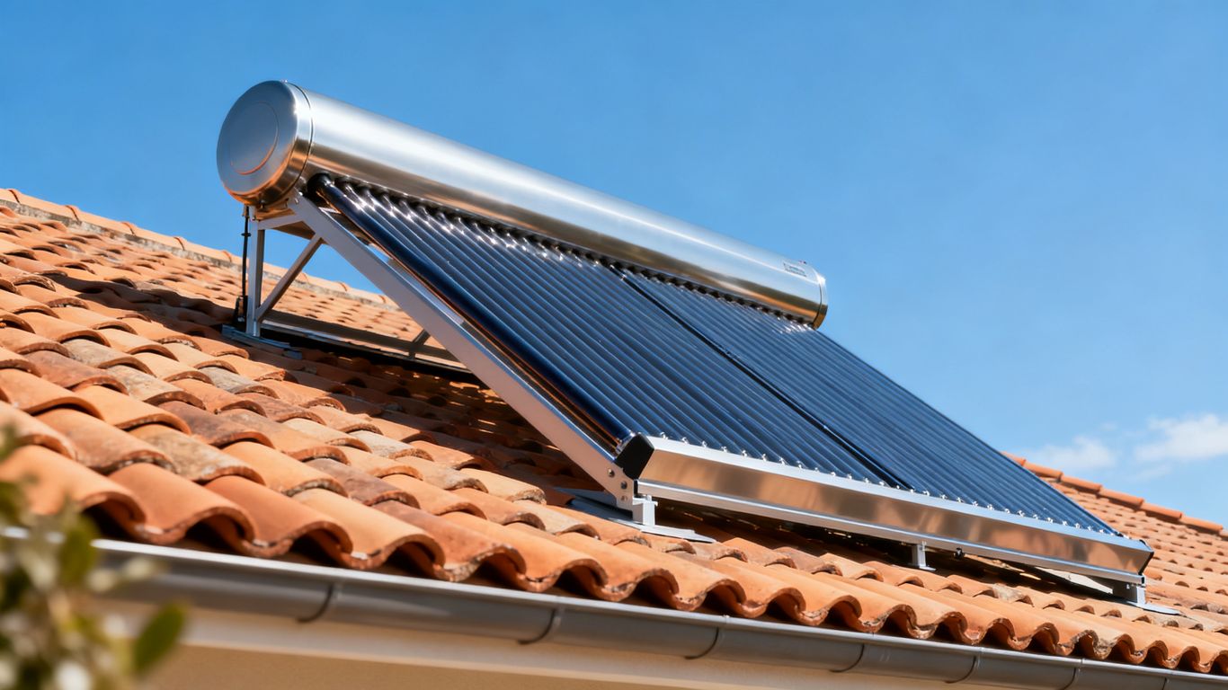 A clean, modern solar installation on a roof