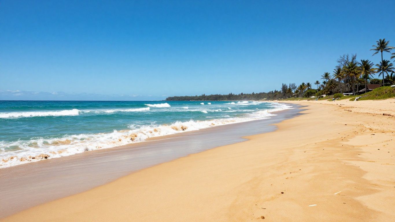 A vibrant Queensland coastal scene