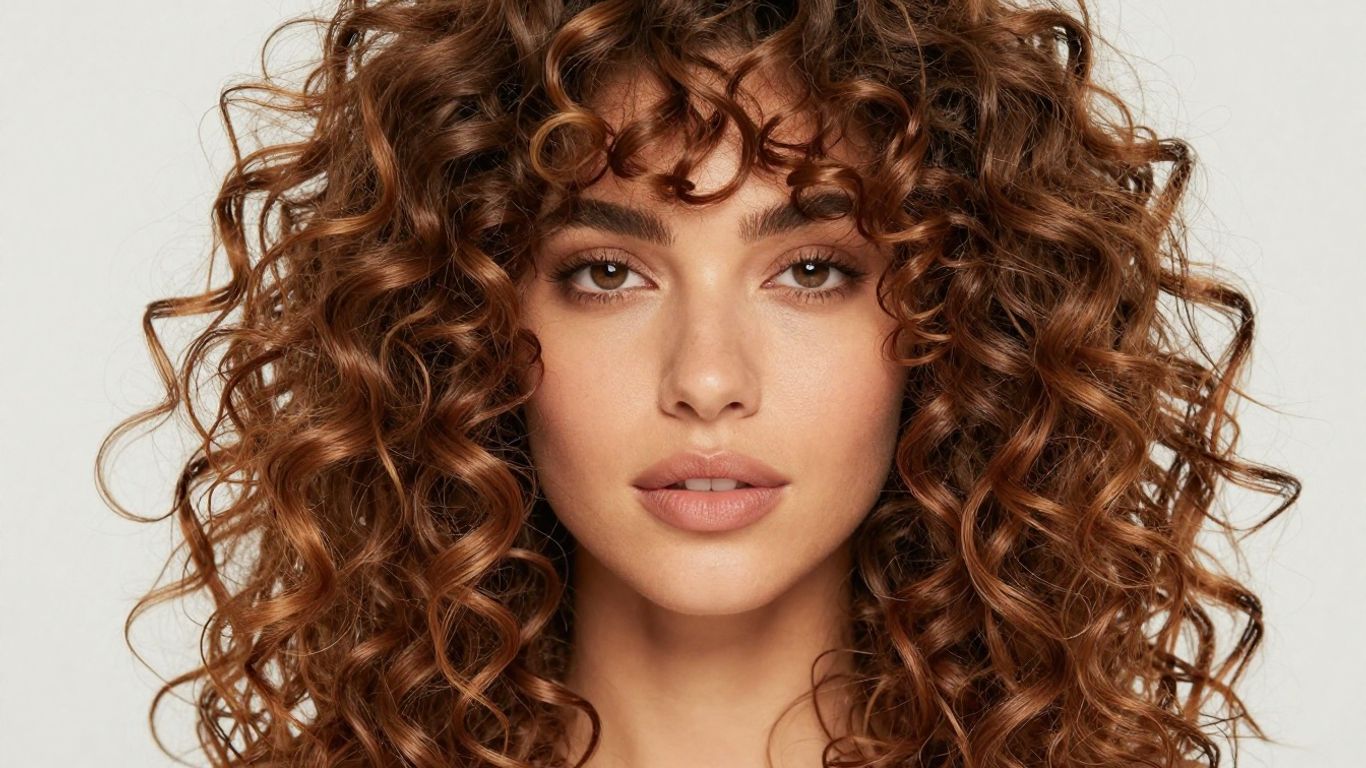 Defined, voluminous Type 3B 3C curls.