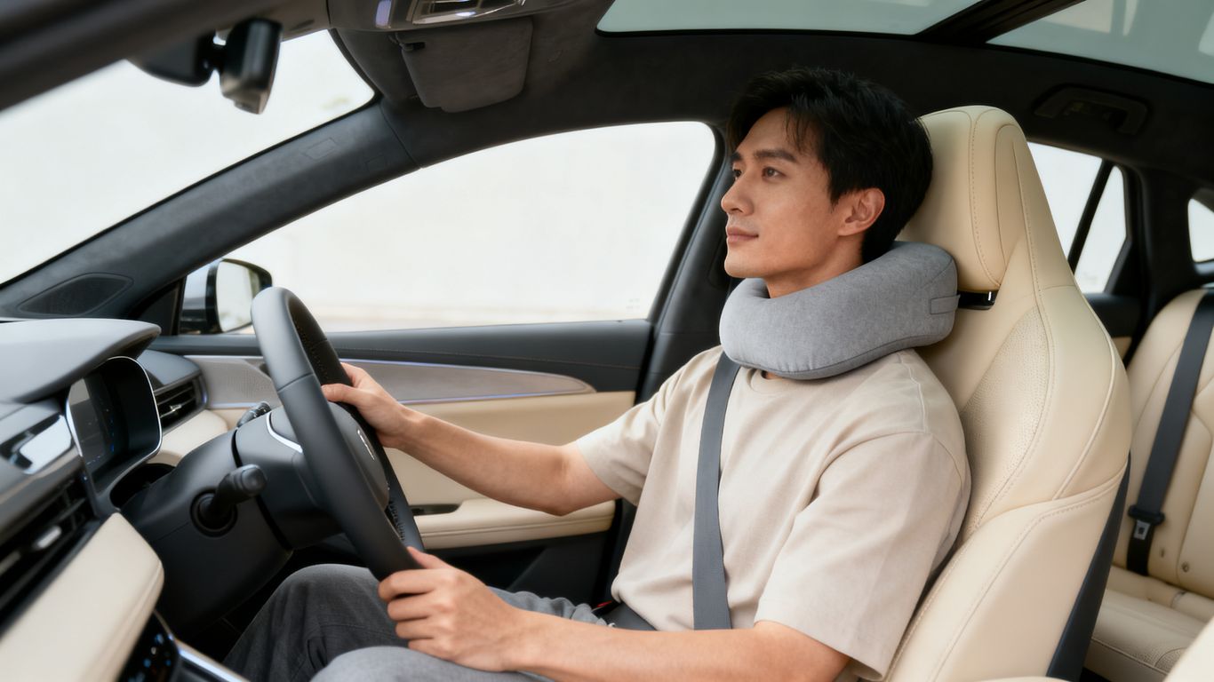 Why Some Car Neck Pillows Push Your Head Forwardâand How to Avoid It