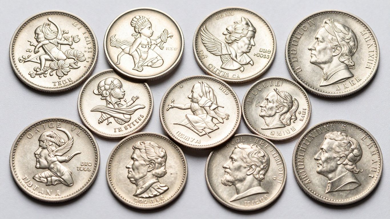 Pièces d'argent de collection