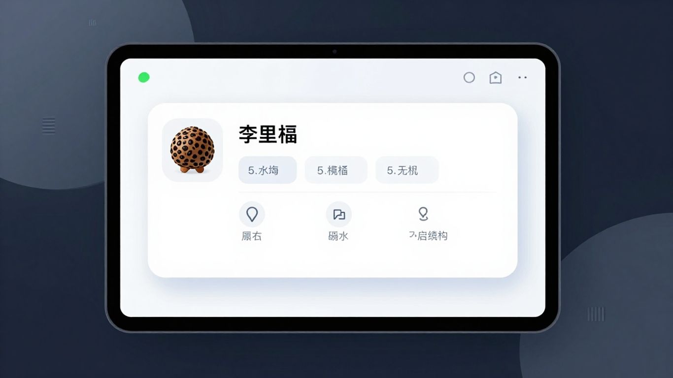 LeadTruffle AI chatbot interface on a digital screen.